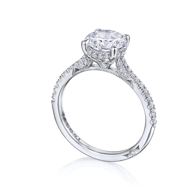 Simply Tacori Round Engagement Ring Setting