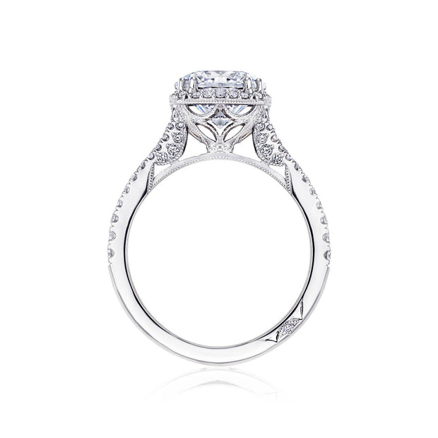 Round Bloom Engagement Ring