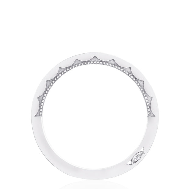 Crescent Crown Ring with Diamond