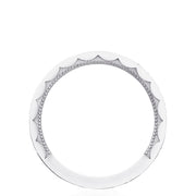 Crescent Crown Ring with Diamond