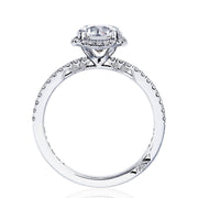 Cushion Bloom Engagement Ring