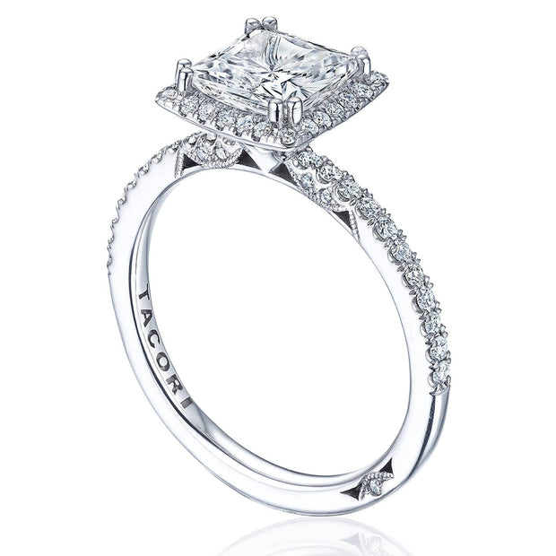 Princess Bloom Engagement Ring