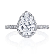 Pear Bloom Engagement Ring