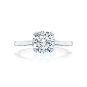 Simply Tacori Round Solitaire Engagement Ring Setting