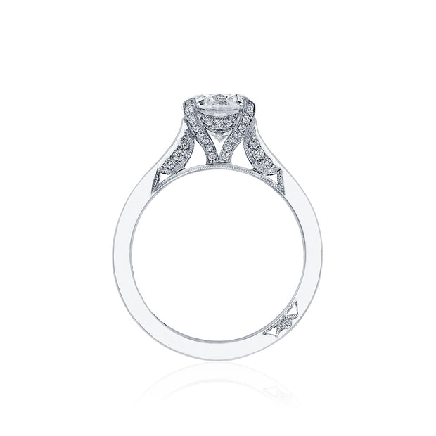 Simply Tacori Round Solitaire Engagement Ring Setting