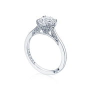 Simply Tacori Round Solitaire Engagement Ring Setting