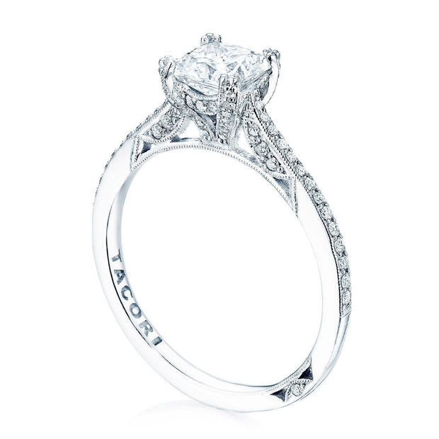 Princess Solitaire Engagement Ring