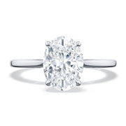 Oval Solitaire Engagement Ring