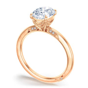 Oval Solitaire Engagement Ring