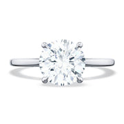 Round Solitaire Engagement Ring