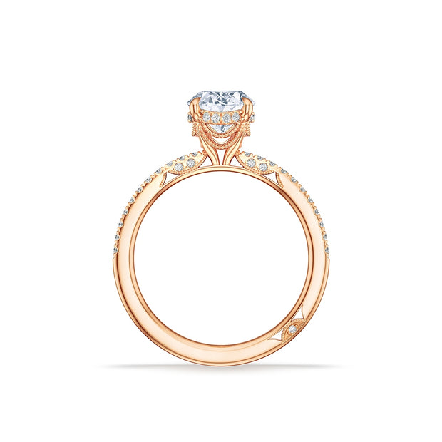 Simply Tacori Oval Solitaire Engagement Ring Mounting