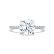 Simply Tacori Round Solitaire Engagement Ring Setting