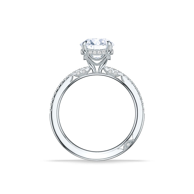 Simply Tacori Round Solitaire Engagement Ring Setting