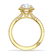 Round Bloom Engagement Ring