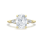 Simply TACORI Oval 3-Stone Engagement Ring