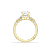 Simply TACORI Oval 3-Stone Engagement Ring