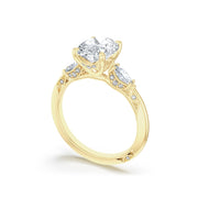 Simply TACORI Oval 3-Stone Engagement Ring