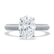 Oval Solitaire Engagement Ring