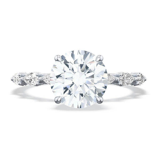 Round Solitaire Engagement Ring