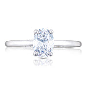 Oval Solitaire Engagement Ring