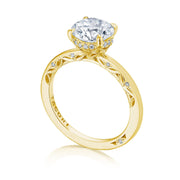 Tacori Dantela Round Solitaire Engagement Ring Setting