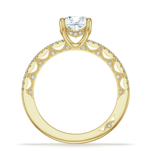 Cushion Solitaire Engagement Ring