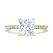 Princess Solitaire Engagement Ring