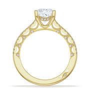 Princess Solitaire Engagement Ring
