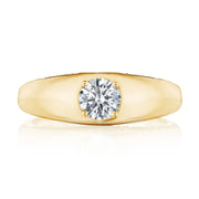 Domed Diamond Ring - 0.52ct