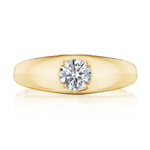 Domed Diamond Ring - 0.52ct
