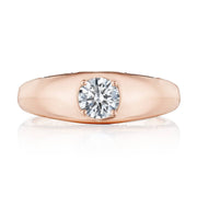 Domed Diamond Ring - 0.52ct