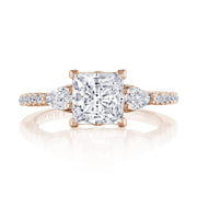 Princess 3-Stone Engagement Ring