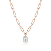 Petite Diamond Link Necklace - 1.54ct