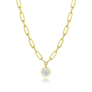 Petite Diamond Link Necklace - 1.54ct