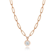 Petite Diamond Link Necklace - 1.54ct