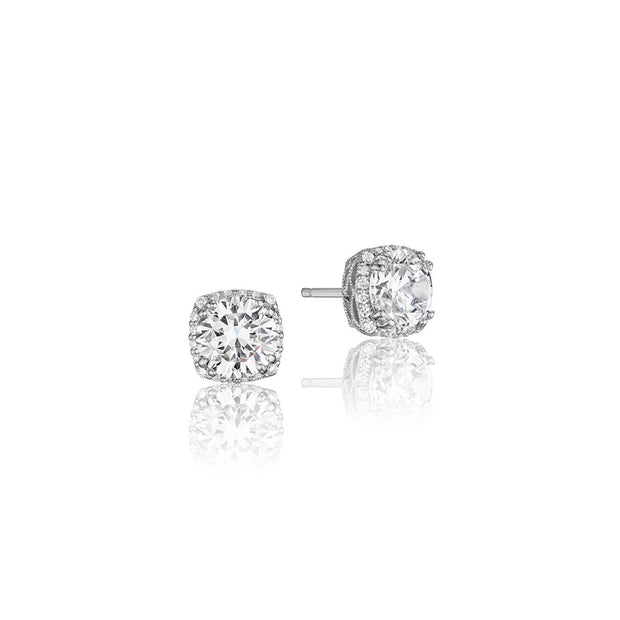 Dantela Bloom Diamond Stud Earrings