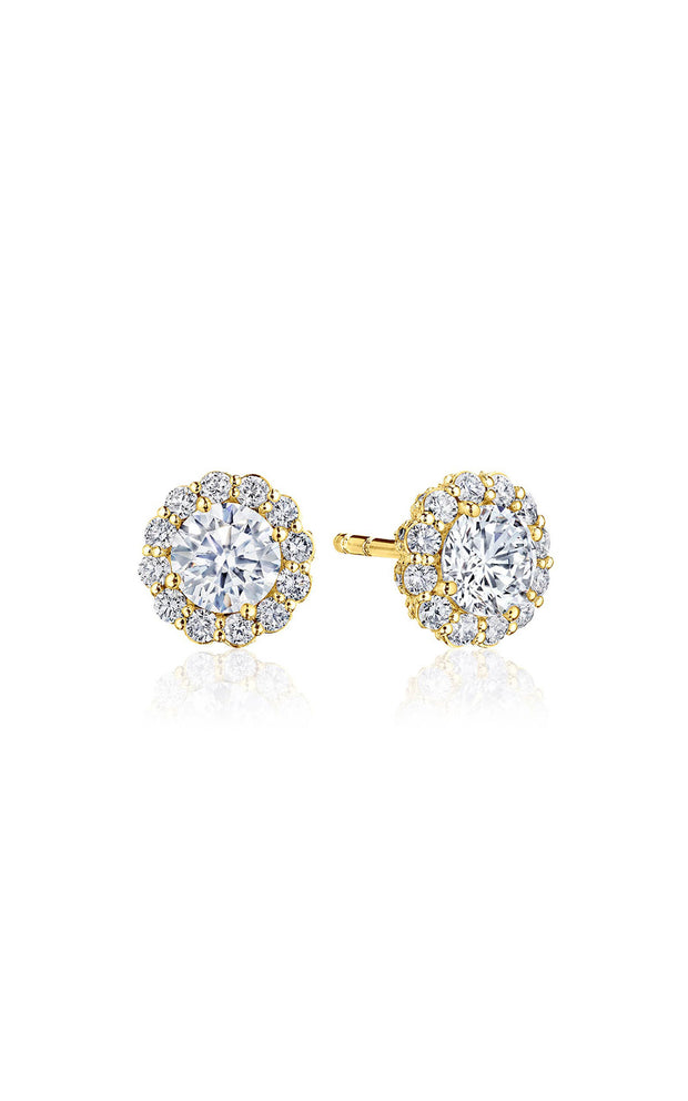 Full Bloom Diamond Stud Earrings