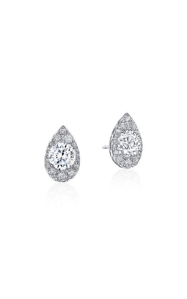 Pear Bloom Diamond Earring