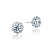 Art Deco Bloom Stud Earrings