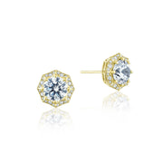 Art Deco Bloom Stud Earrings