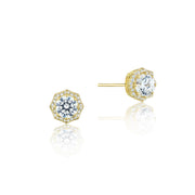 Art Deco Bloom Stud Earrings