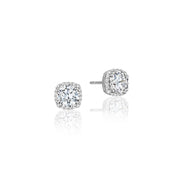 Dantela Bloom Diamond Stud Earrings