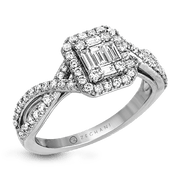 ZR1347 Right Hand Ring in 14k Gold with Diamonds