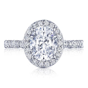 Oval Bloom Engagement Ring