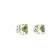 Green Amethyst Julianna Rose Earrings
