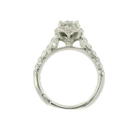 Bague de fiançailles en diamant Tacori