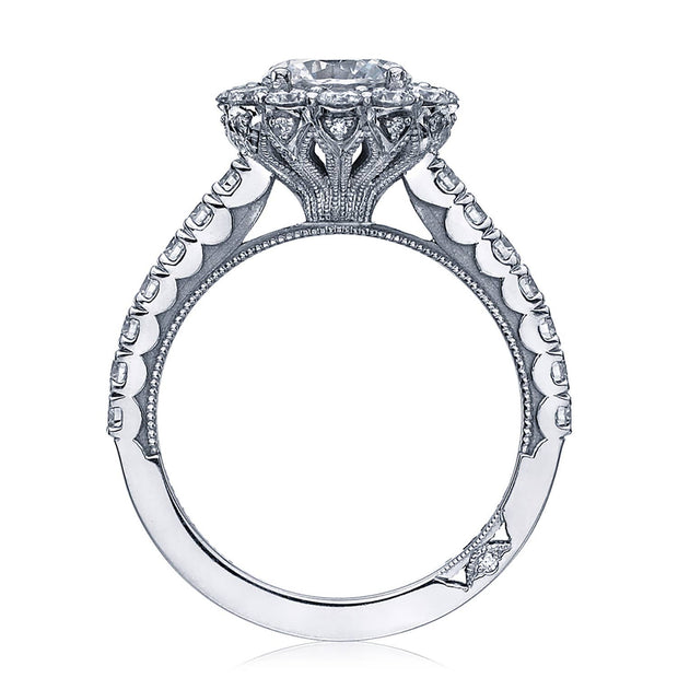 Oval 3-Stone Engagement Ring