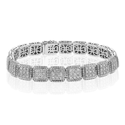 Bracelet en or 18 carats avec diamants