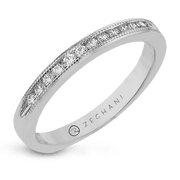 Bague d'anniversaire ZR42 en or 14 carats avec diamants