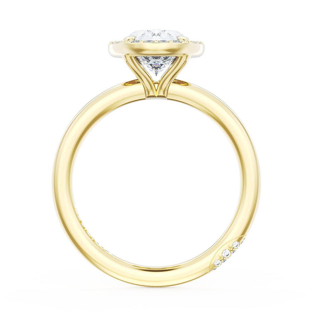 Pear 3-Stone Engagement Ring